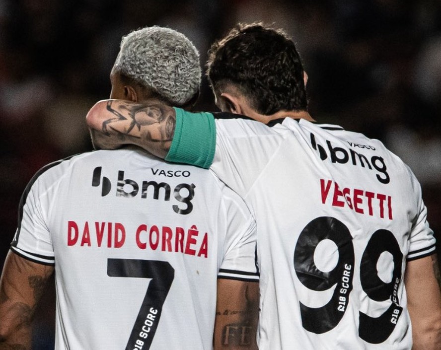 David marcou o gol da vitória do Vasco