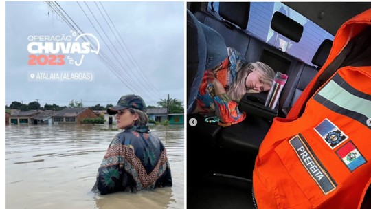 Aliada dos Calheiros e cantora nas horas vagas: quem é a prefeita alagoana acusada de fazer 'ensaio fotográfico' no meio de enchente