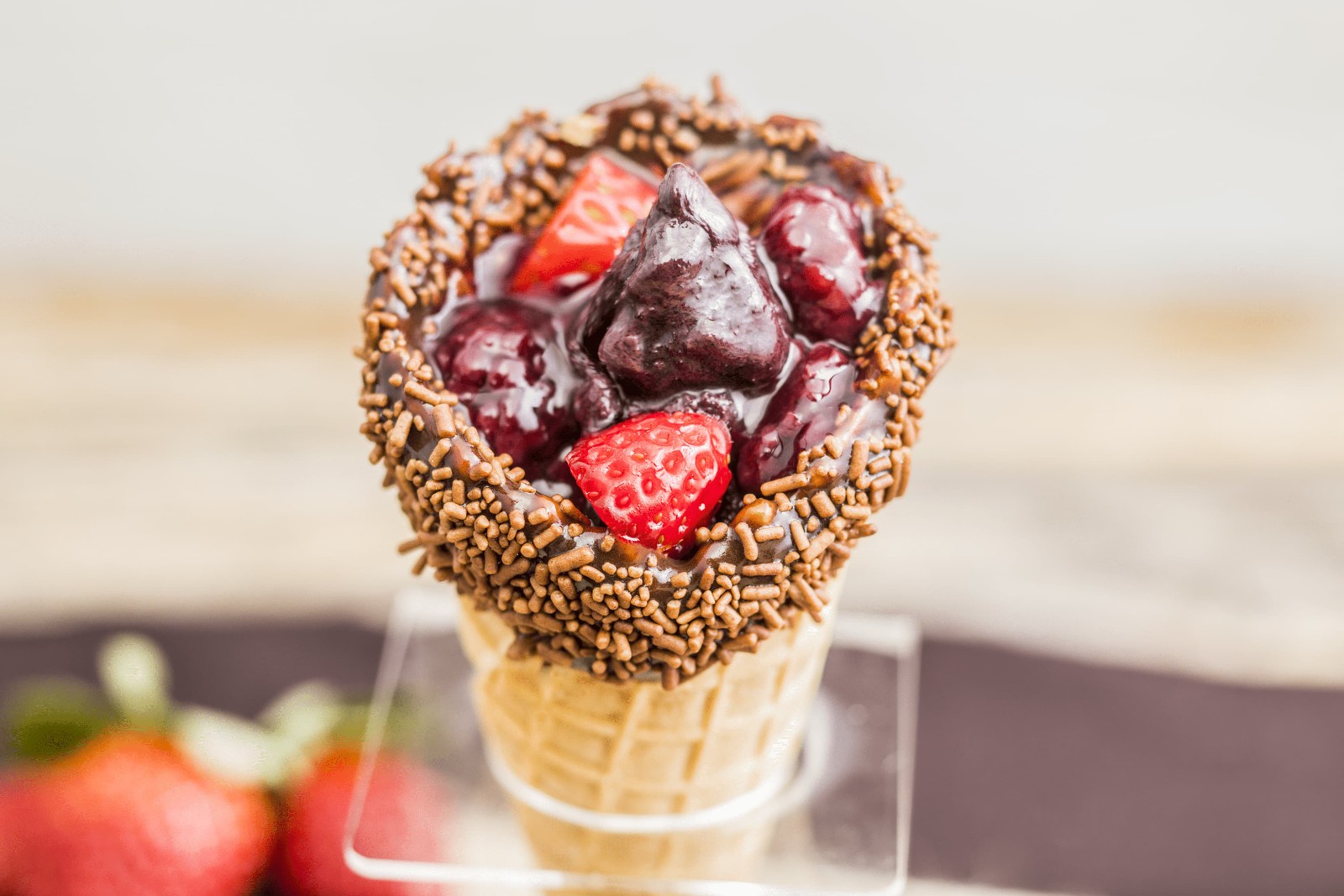 Maria Açaí (3254-8207) bets on new products to beat the heat, like the Cascão de Açaí, with varied edges and toppings (from R$6.90) — Photo: Disclosure