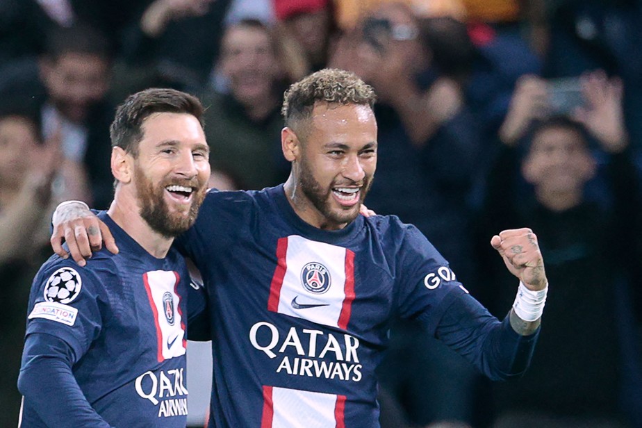 Após último jogo de Messi pelo PSG, Neymar se despede do companheiro: 'Foi  um prazer'