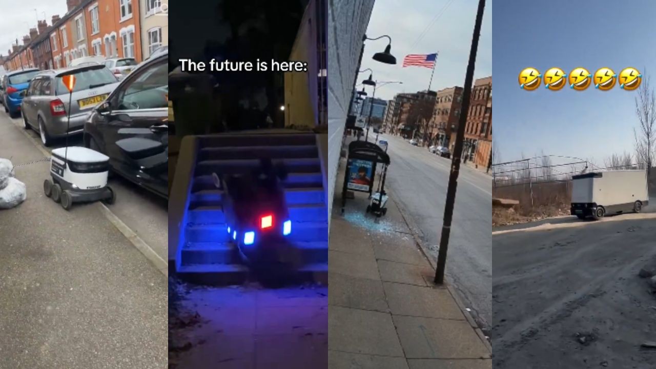 Deu a louca nos robôs? Após falhas e ataques, moradores de Chicago fazem abaixo-assinado contra entregas autônomas; vídeo