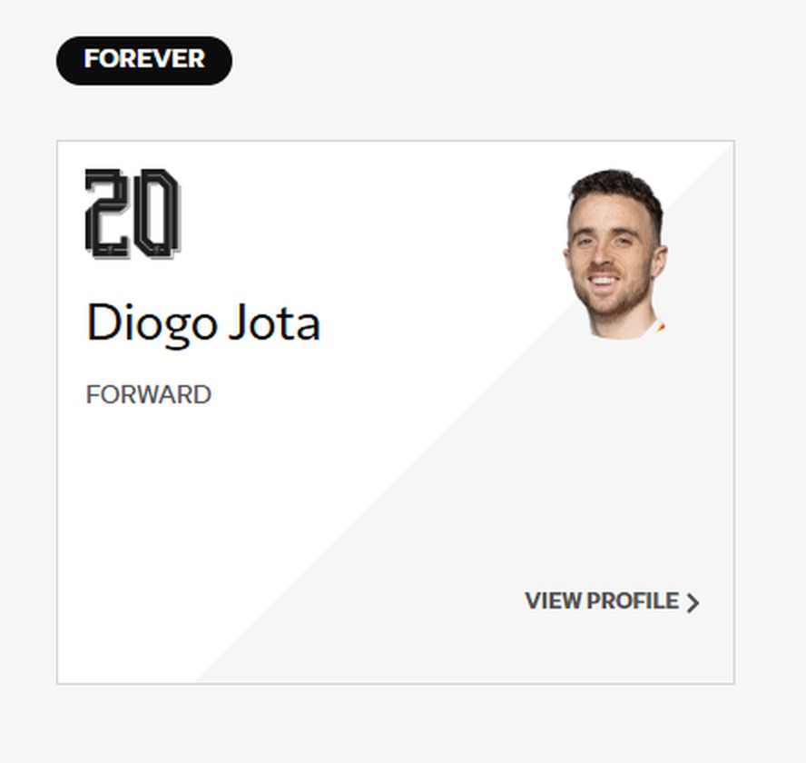 Liverpool eterniza Diogo Jota, morto em acidente de carro, como parte ...
