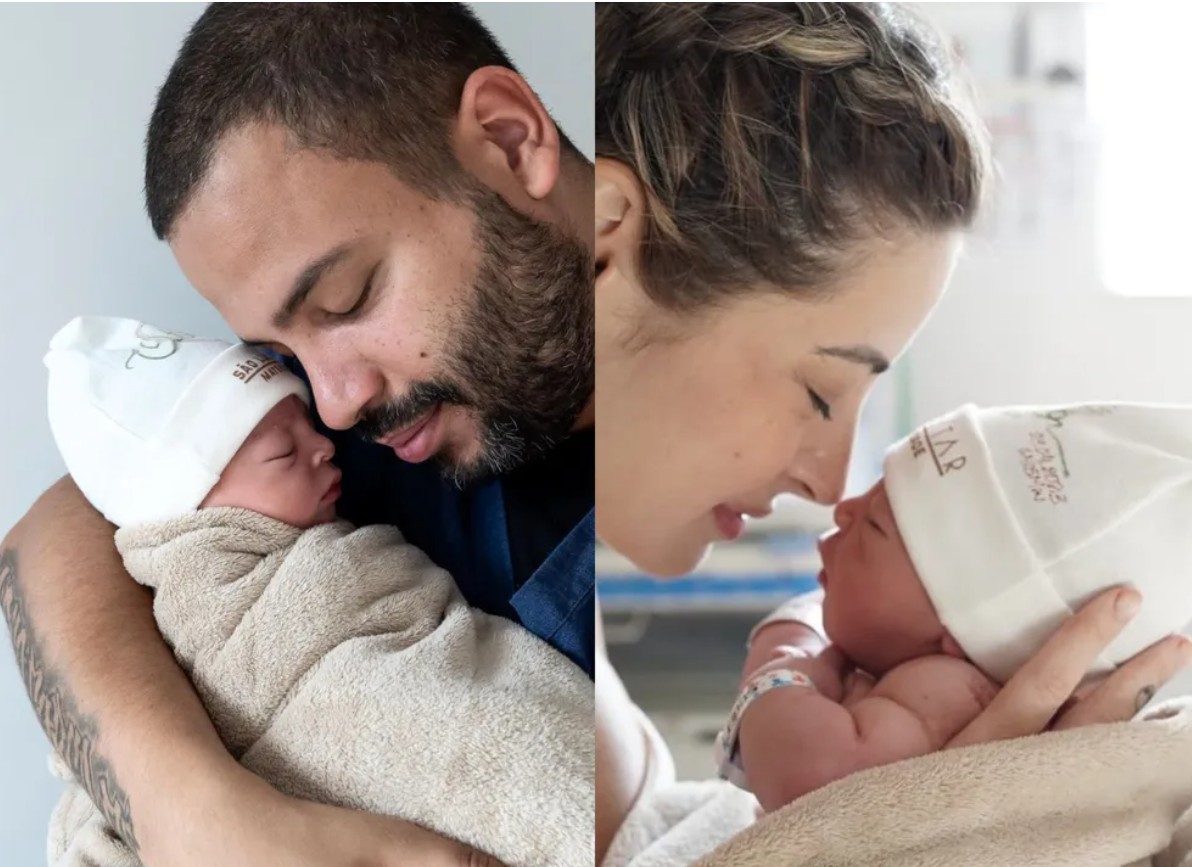 Cinco dias após anunciar publicamente seu divórcio de Tâmara Contro, em abril, Projota viu nascer seu segundo filho, Otto — Foto: Reprodução/Instagram