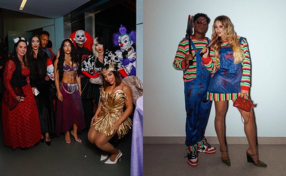 Virgínia Fonseca posou com amigos em festa de Halloween — Foto: Reprodução Instagram