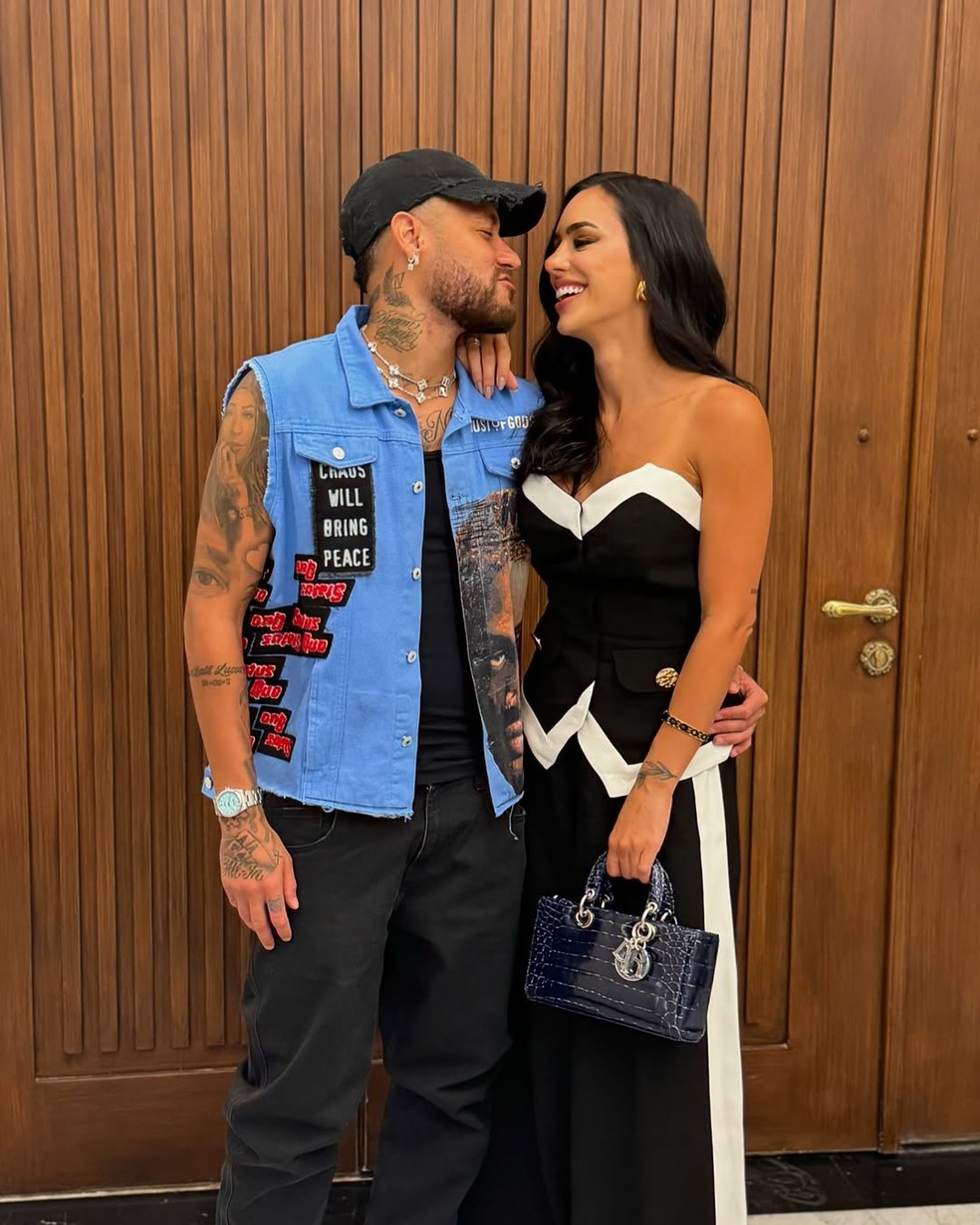 Bruna Biancardi e Neymar Jr. — Foto: Reprodução Instagram
