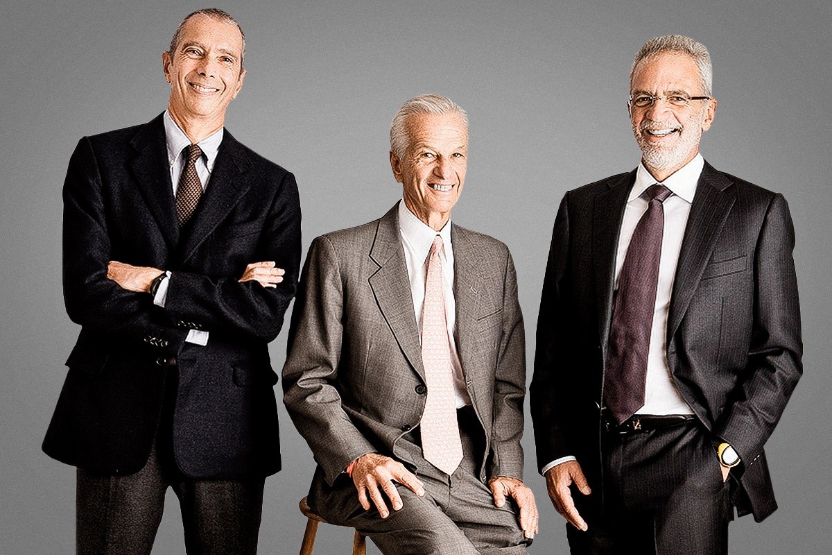 Lemann, Telles e Sicupira, o ‘trio 3G’, no mesmo palco do Brasil