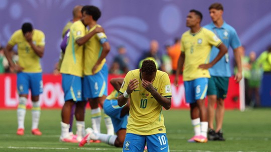 Com Brasil x Noruega, Globo registra sua pior audiência de um jogo da Seleção nesta Copa; veja também os índices no SBT e na Cazé TV Com Brasil x Noruega, Globo registra sua pior audiência de um jogo da Seleção nesta Copa; veja também os índices no SBT e na Cazé TV