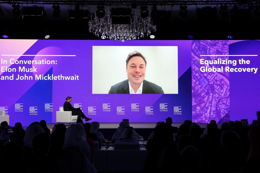 Anúncio foi feito por Musk em entrevista ao editor-chefe da Bloomberg News, John Micklethwait, no Fórum Econômico do Catar