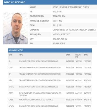 Tenente-coronel da PM é preso por fazer segurança para diretores de empresa de ônibus investigada por elo com PCC