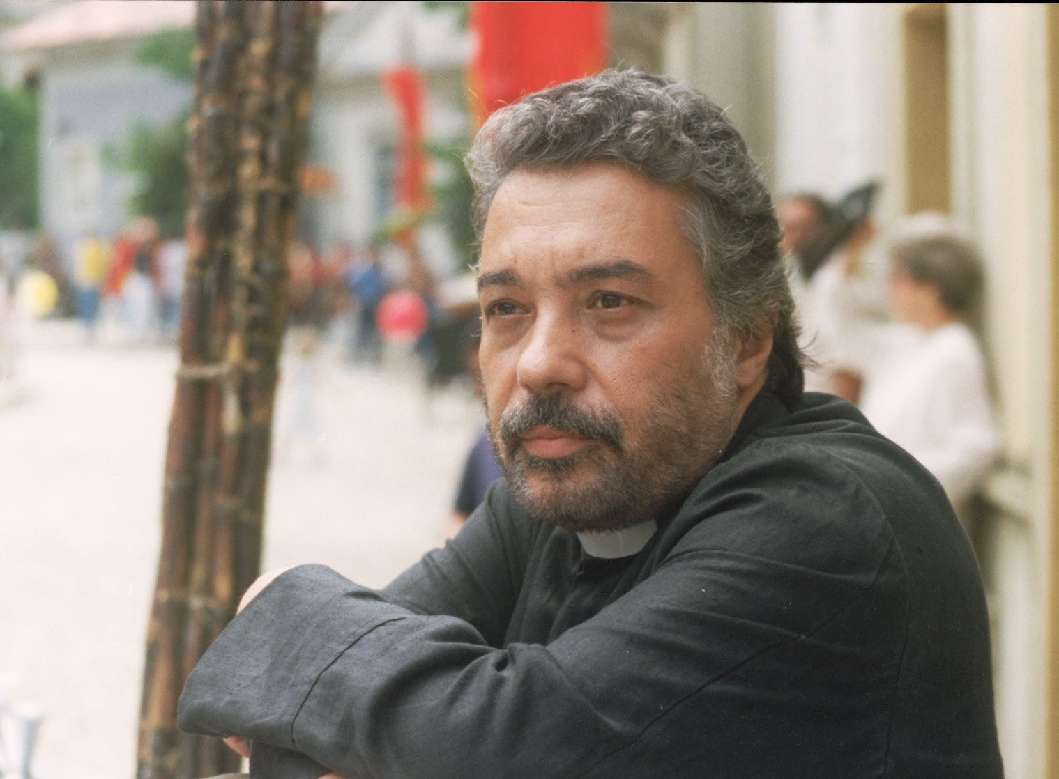 Pedro Paulo Rangel na novela "A indomada", de 1997 — Foto: Agência O Globo