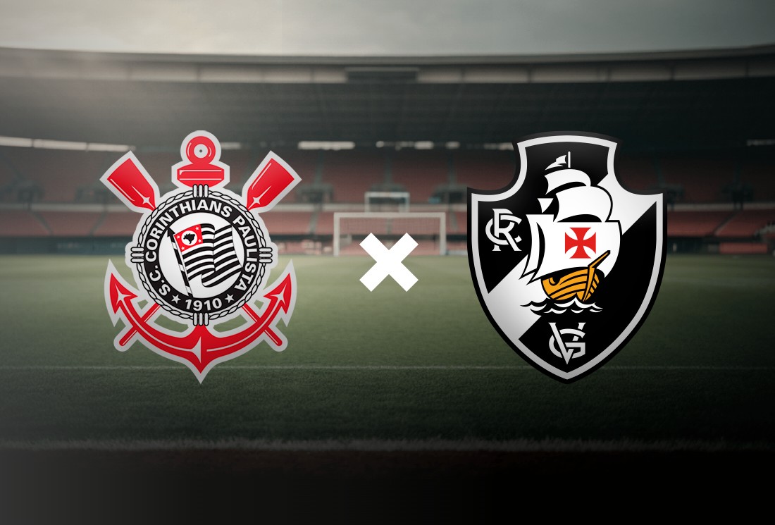 Corinthians x Vasco: onde assistir ao vivo ao jogo do Brasileirão