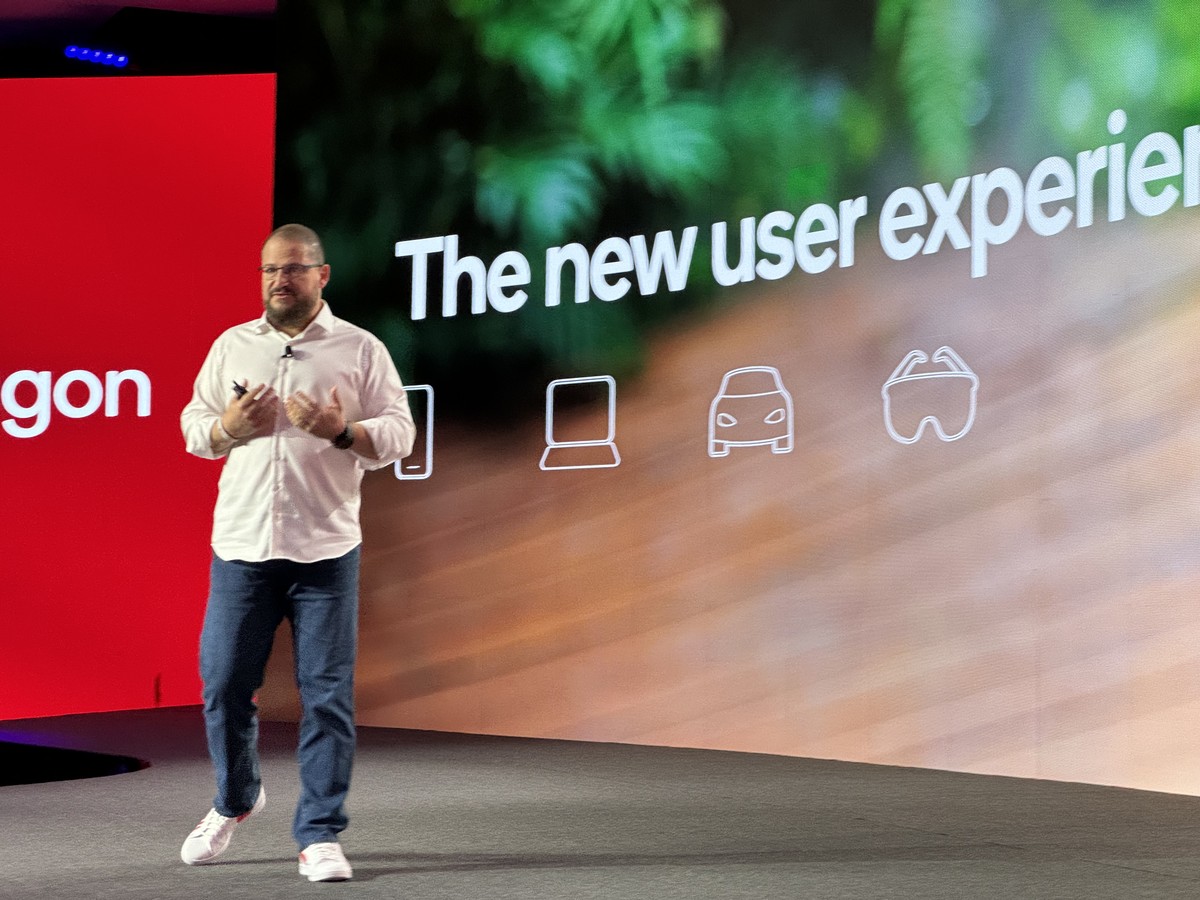 Imagem ilustrativa de Líderes da Tecnologia se Reúnem: Amon e Krieger ao Lado de Musk e Zuckerberg