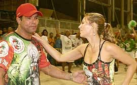 Paolla Oliveira e Maurício Mattar se conheceram nos bastidores da novela 'O Profeta', de 2006. Eles ficaram juntos por cerca de um ano — Foto: Reprodução/Ego