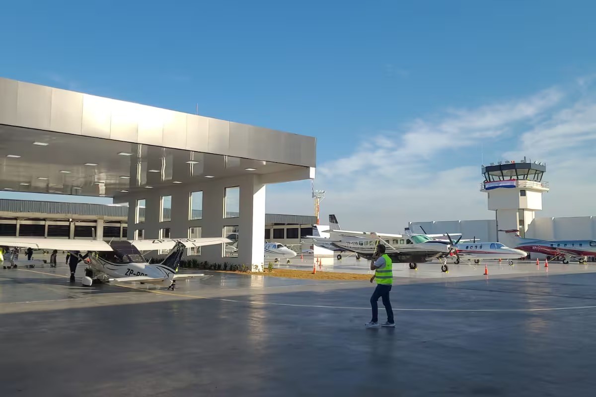 Cidade paraguaia aposta em aeroporto para jatos particulares