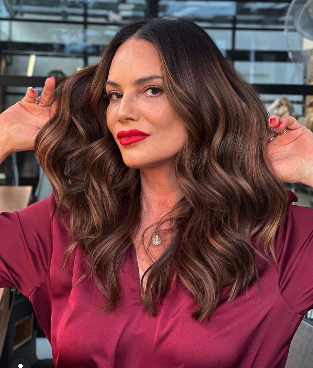 Luiza Brunet passou por uma blefaroplastia — Foto: Reprodução Instagram