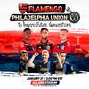 Flamengo e Philadelphia Union se enfrentam em 21 de janeiro - Divulgação