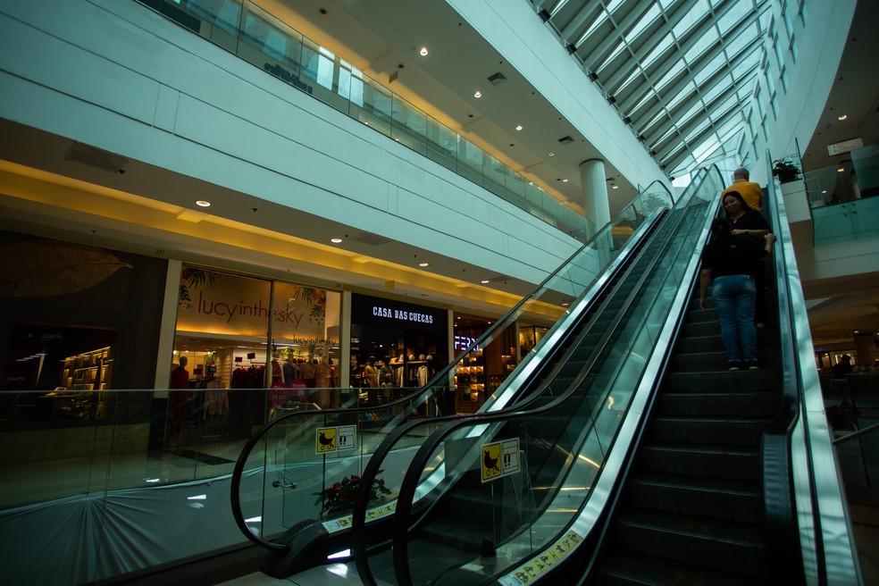 Shopping Villa-Lobos, em São Paulo — Foto: Maria Isabel Oliveira