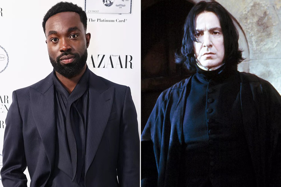Paapa Essiedu como Severus Snape — Foto: Dave Benett/Getty ; Coleção Everett