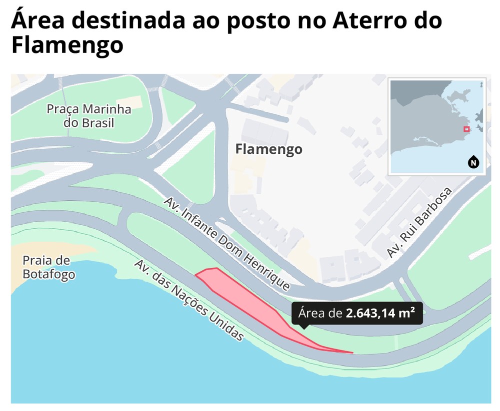 Assim como em posto no Aterro do Flamengo, MPF diz que obras em áreas ...