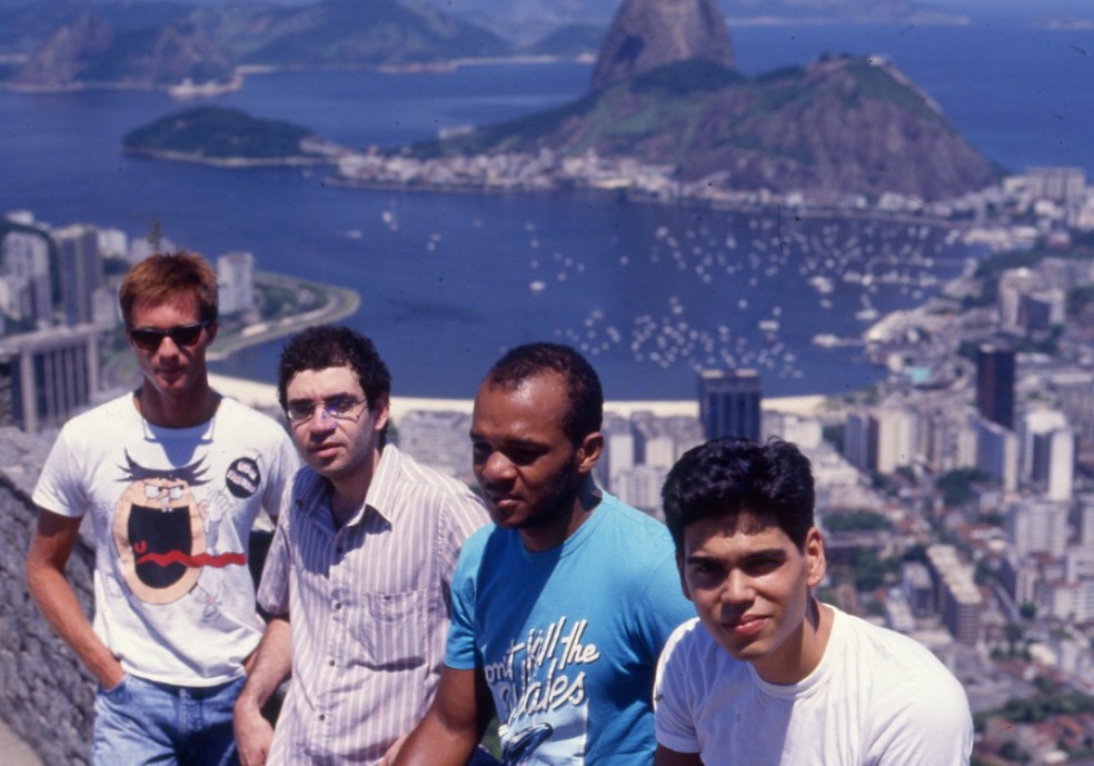 O Legião Urbana no Rio em abril de 1988 — Foto: U. Dettmar/Agência O GLOBO