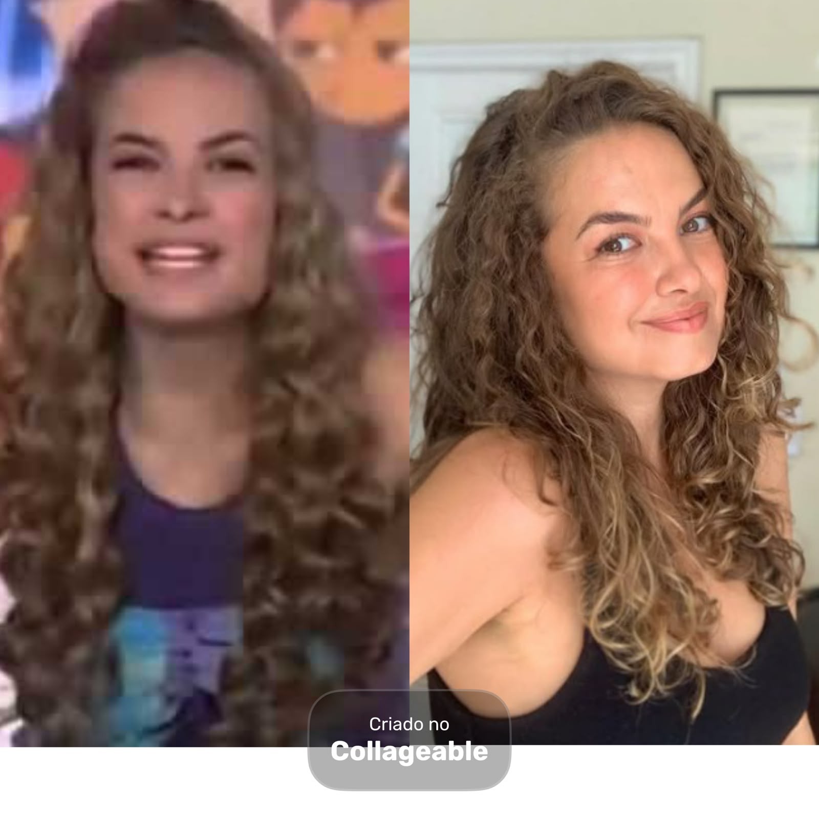 Lua Blanco esteve em 2009 na "TV Globinho". Hoje, ela se dedica à atuação e à música — Foto: Reprodução/TV Globo e Instagram
