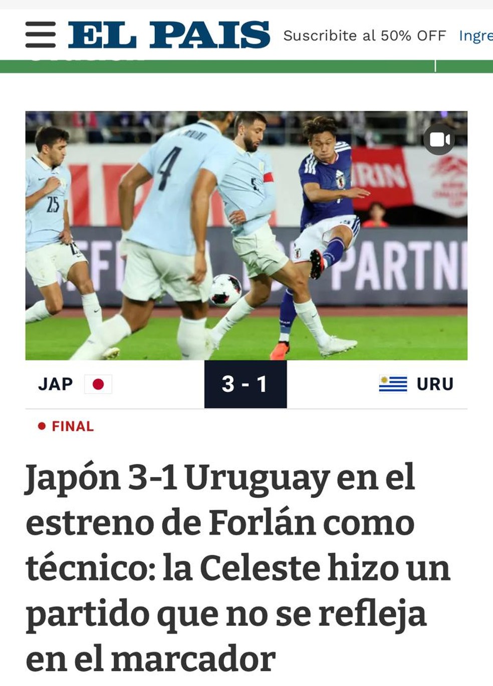 Imprensa uruguaia repercute estreia de Diego Forlán no comando da ...