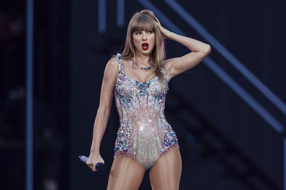 Taylor Swift — Foto: ANDRE DIAS NOBRE / AFP