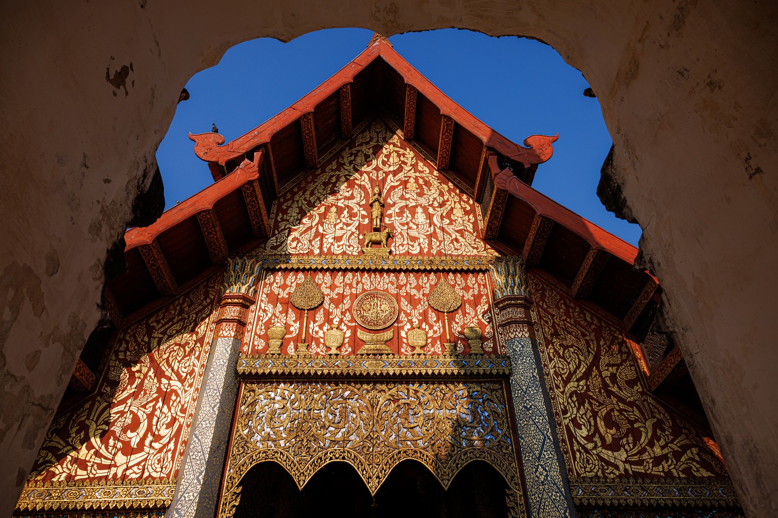 Entrada Do Templo Budista Wat Phrathat Lame Luang, Em Lampang, No Norte DaTailândia -Foto: Andre Malerba/the New York Times