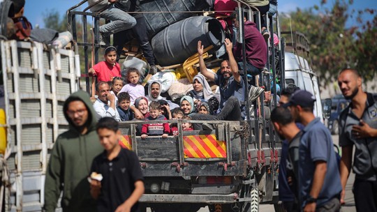 Israel definiu quase 80% de Gaza como zona de deslocamento desde início da guerra, mostra rede britânica