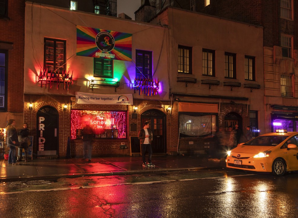 O Stonewall Inn, em Nova York, onde ficará o Stonewall National Monument Visitor Center, com previsão de abertura em 28 de junho de 2024 — Foto: Divulgação / Elizabeth Bick