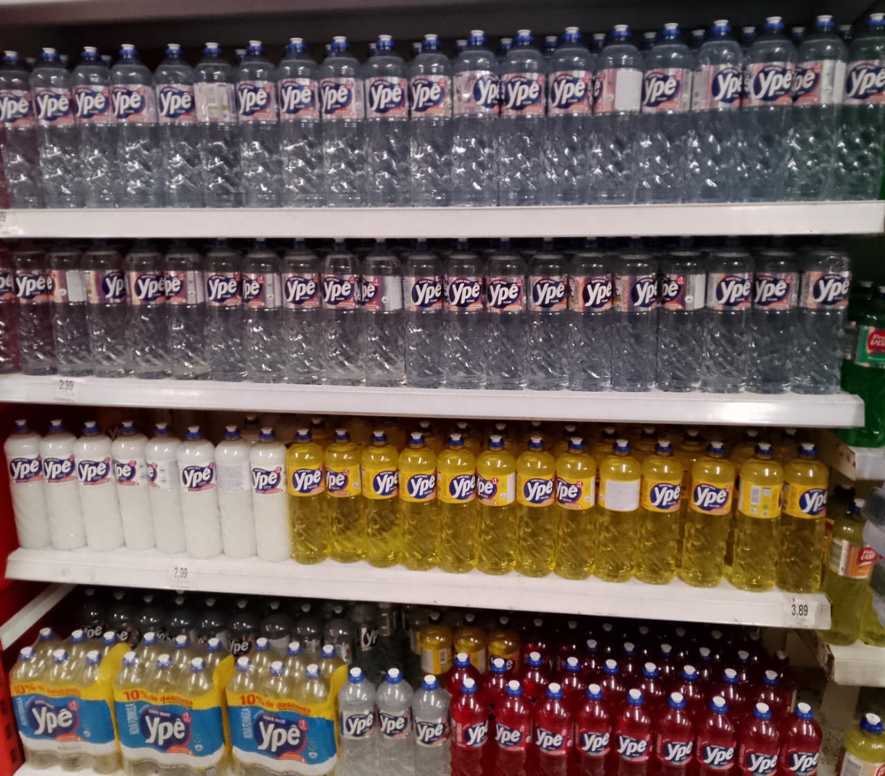 Ypê: mercados começam a recolher os produtos suspensos pela Anvisa