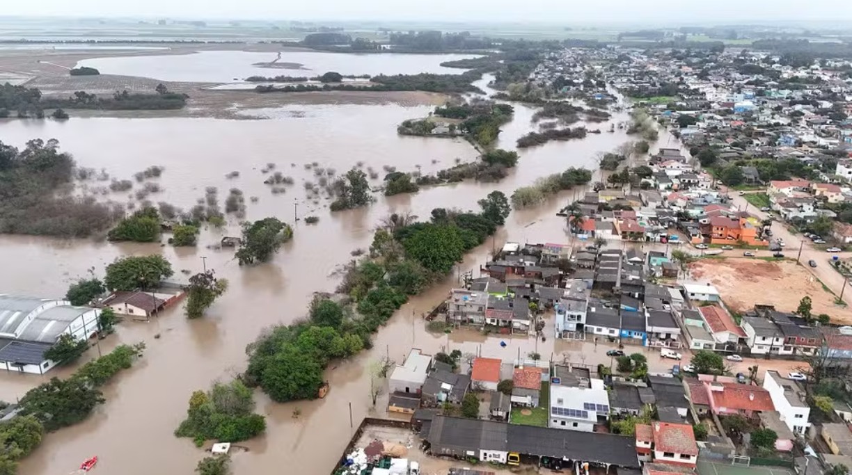 Chuva coloca RS em alerta, causa prejuízo a 39 cidades e obriga mais de 500 pessoas a deixarem as suas casas