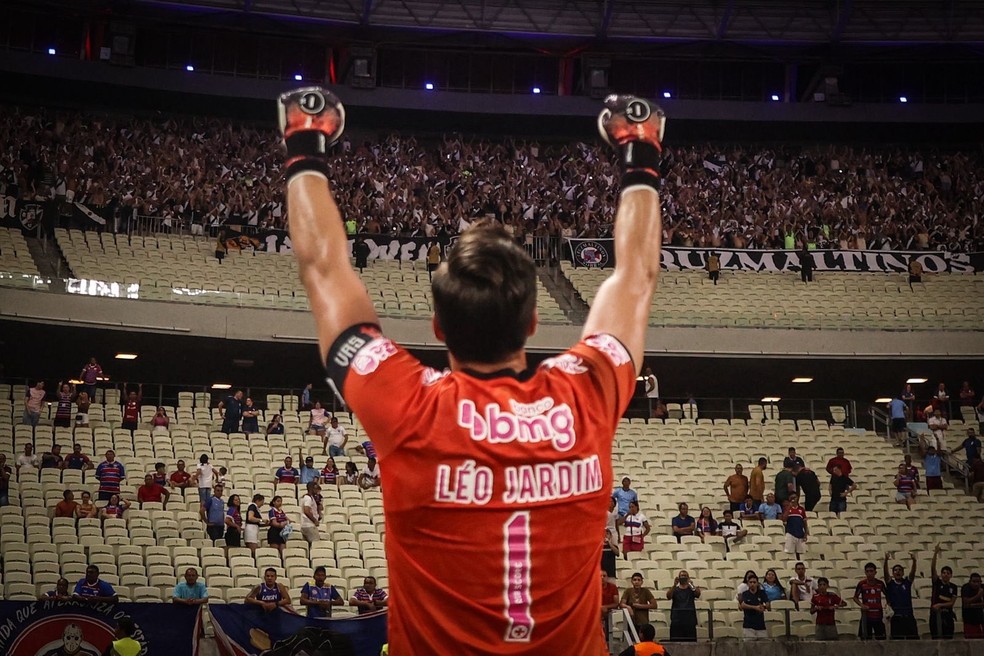 L&eacute;o Jardim do Vasco, ap&oacute;s duelo com Fortaleza &mdash; Foto: Dikran Sahagian/ Vasco