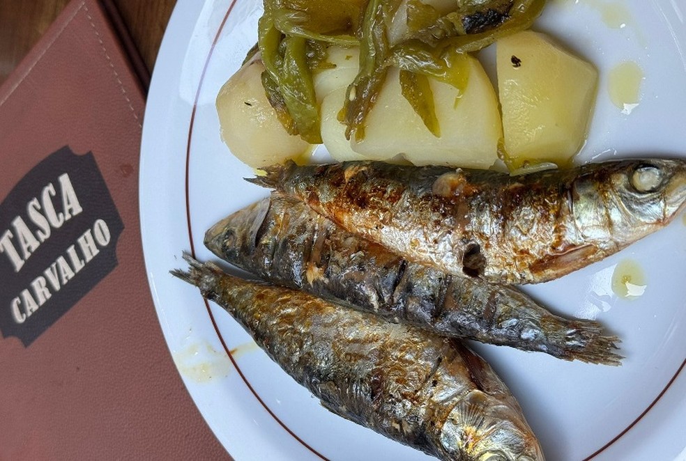 Sardinhada na Tasca Carvalho — Foto: Divulgação