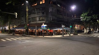 Rua Delfim Moreira, no Leblon — Foto: Alexandre Cassiano / Agência O Globo