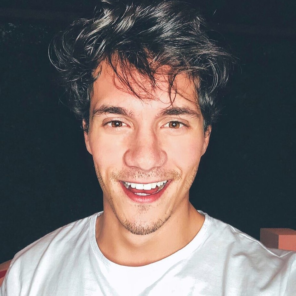 O influencer e ex-BBB Eliezer em 2018, anos antes de entrar no reality show — Foto: Reprodução/Instagram