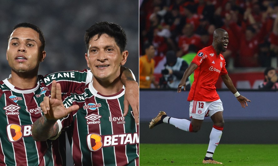 Fluminense 2 x 2 Inter: assista aos gols e e aos lances pela semifinal da  Libertadores - Rádio Itatiaia