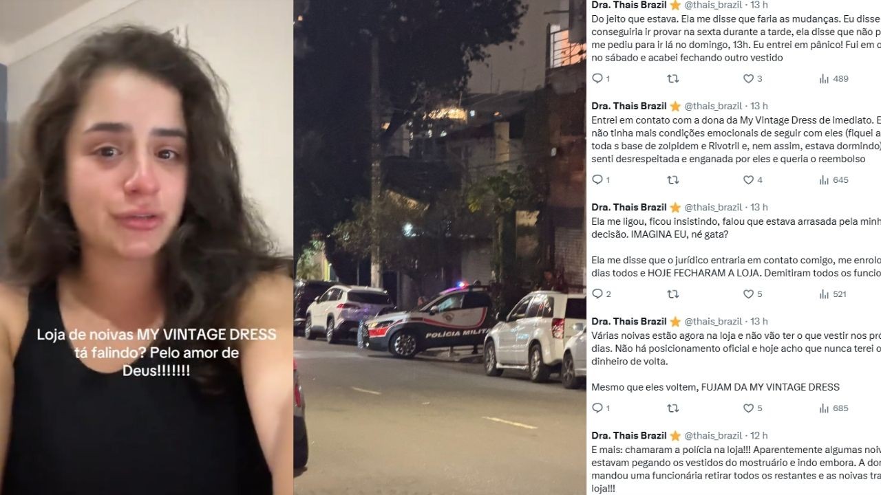 Peças não entregues, clientes revoltadas e polícia: noivas ficam sem vestidos após fechamento repentino de loja em São Paulo - QTU Questões do Universo