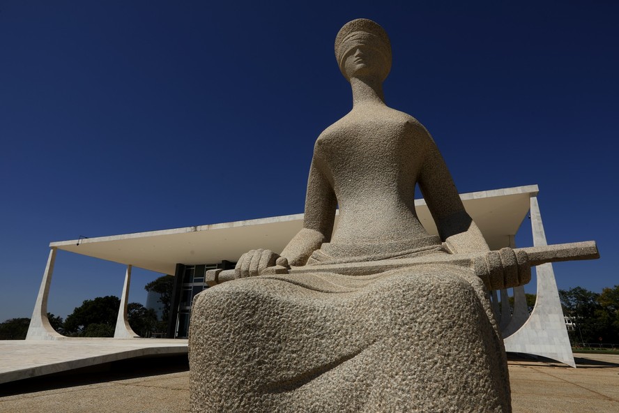 A fachada do Supremo Tribunal Federal (STF)