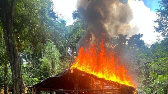 Forças de segurança iniciam a maior retirada de invasores de terras indígenas do Pará​