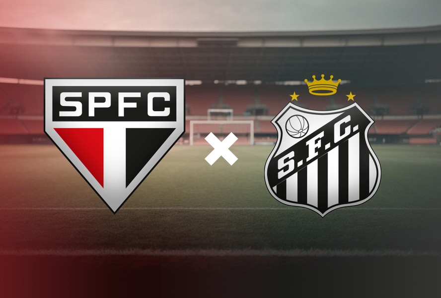São Paulo x Santos, pelo Brasileirão