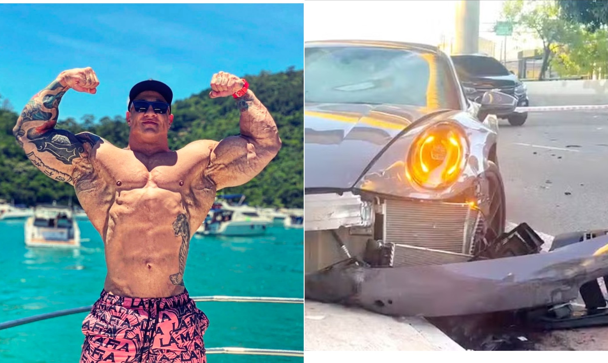 Fabio Giga promete apoio às vítimas após acidente de Porsche em SP
