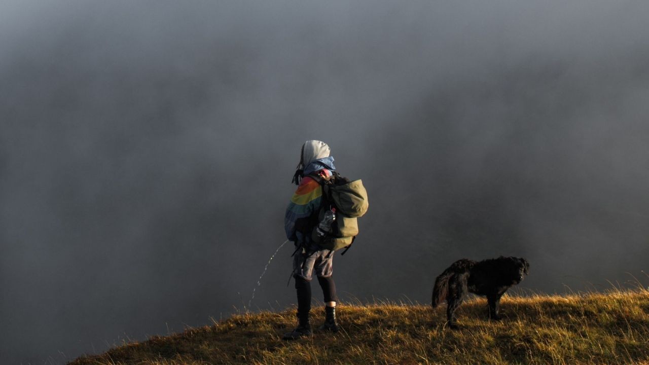 O xixi dos alpinistas está 