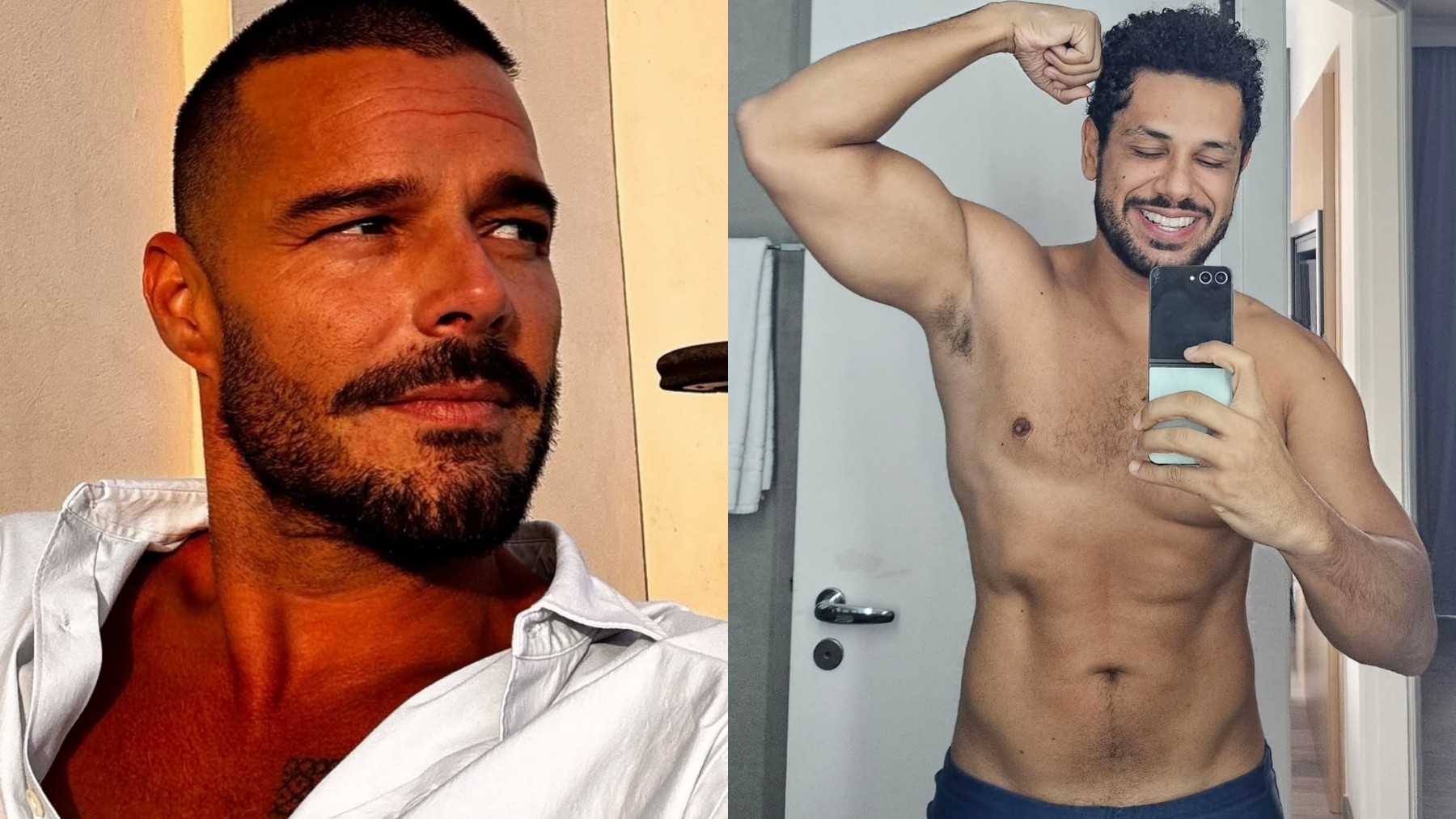 Ricky Martin reage à foto de Amaury Lorenzo de sunga e web entra em ...