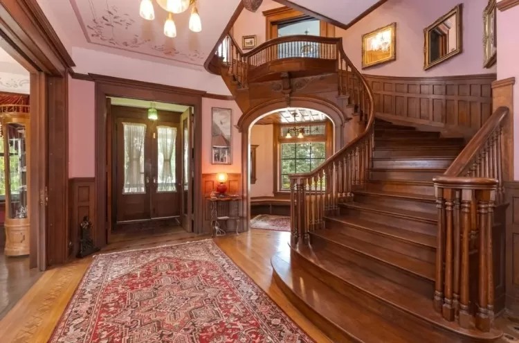 Casa com parque de diversão vai à venda por R$ 22 milhões nos Estados Unidos — Foto: Divulgação/Berkshire Hathaway