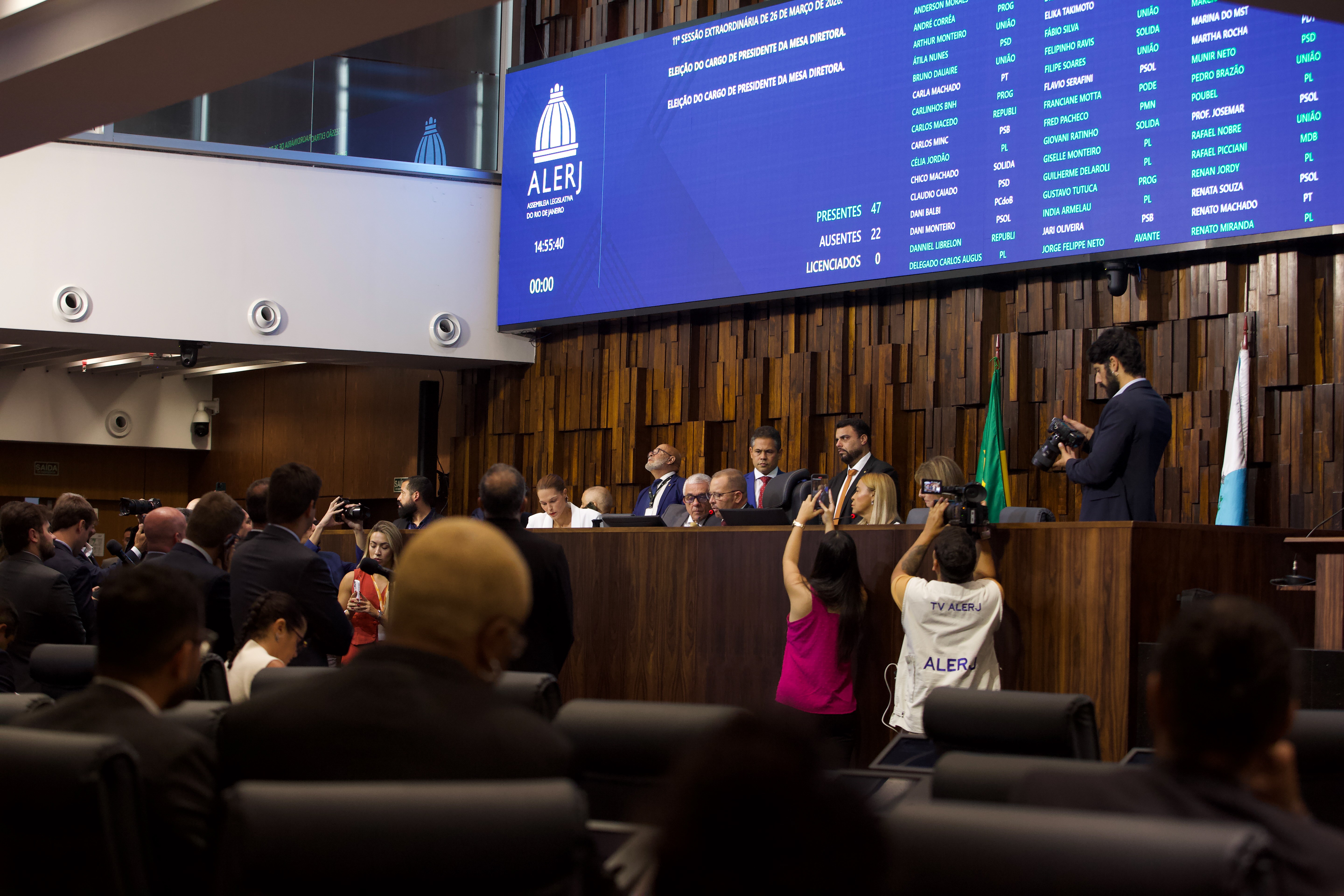 Justiça do Rio nega pedido do PDT por voto secreto na eleição à presidência da Alerj