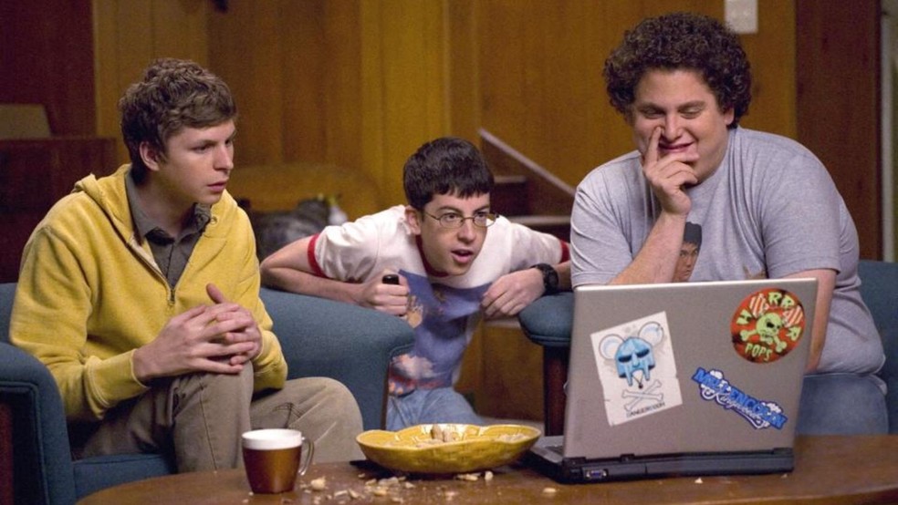 Cena de "Superbad", com Jonah Hill e Michael Cera — Foto: Divulgação