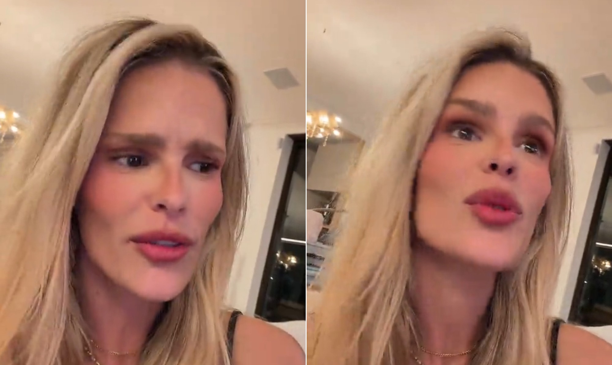Yasmin Brunet conta como um 