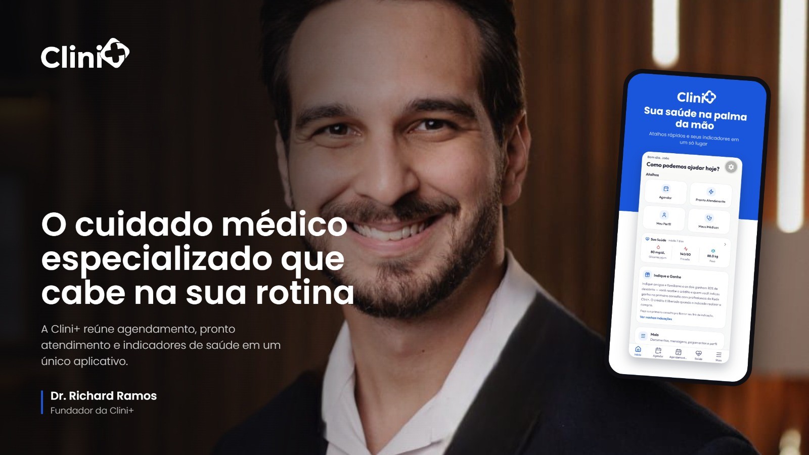 Clini+ aposta em vínculo médico-paciente para se posicionar na telemedicina - QTU Questões do Universo
