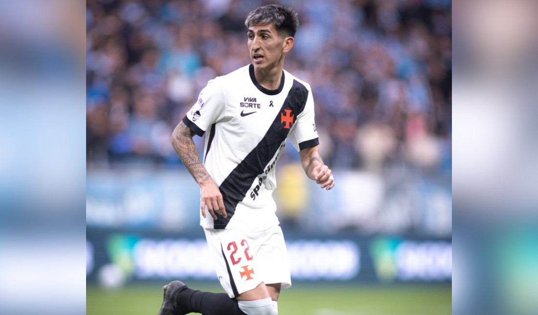 Com poucos minutos, Lescano tem estreia animadora no Vasco e vira opção para reta final da temporada